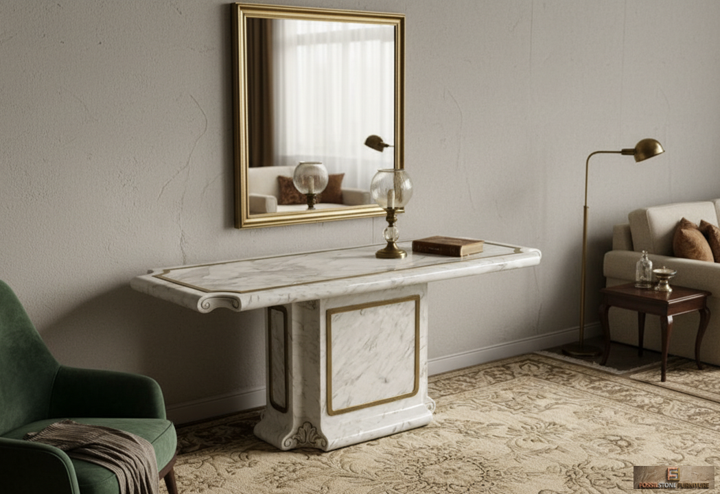 FSC 2027 Papyrus Console Table