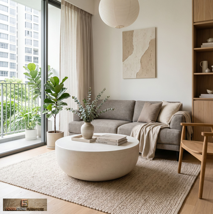 FSJL 1011 Rina Round Coffee Table